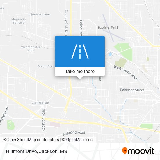 Mapa de Hillmont Drive
