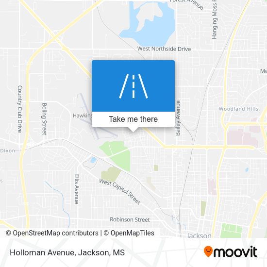Mapa de Holloman Avenue
