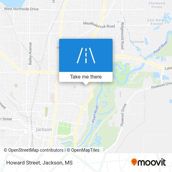 Mapa de Howard Street