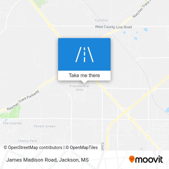 James Madison Road map