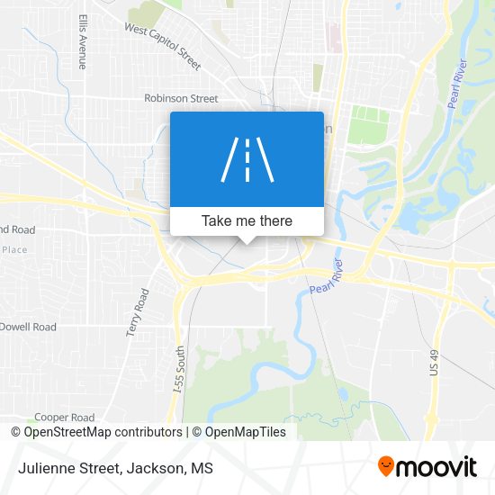 Mapa de Julienne Street