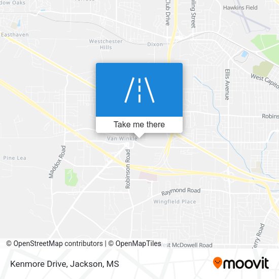 Mapa de Kenmore Drive