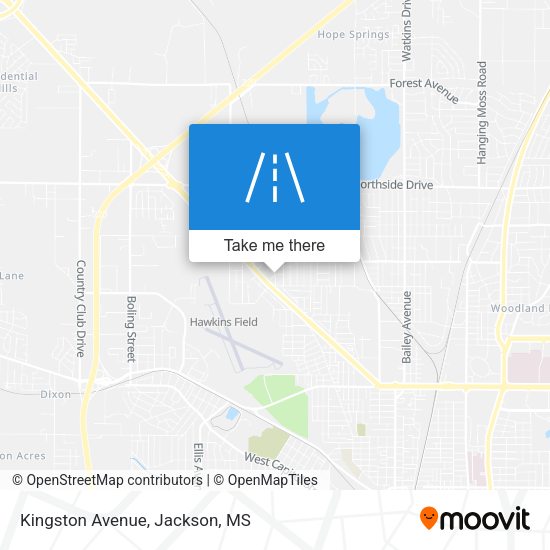 Mapa de Kingston Avenue