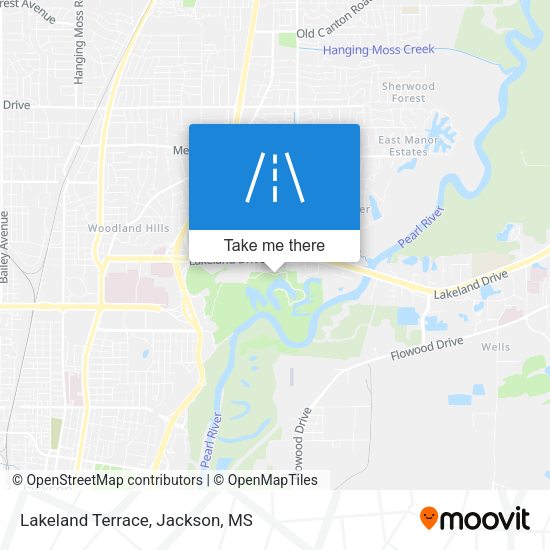 Lakeland Terrace map