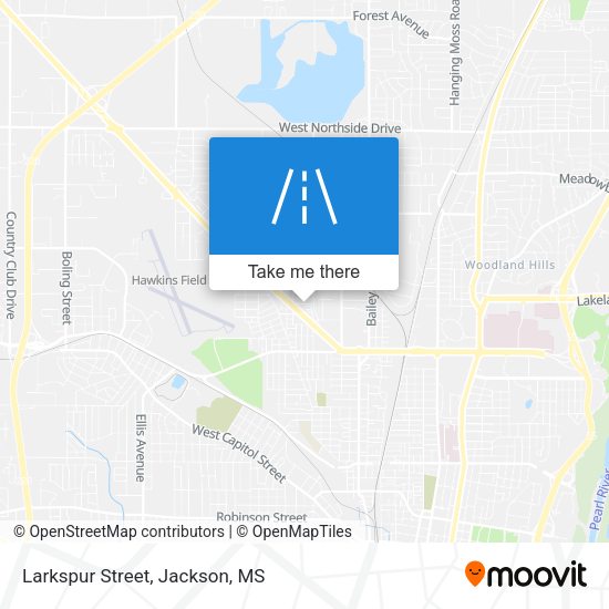Mapa de Larkspur Street