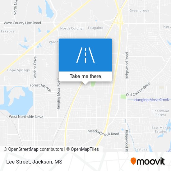 Mapa de Lee Street