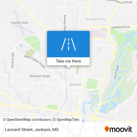 Leonard Street map
