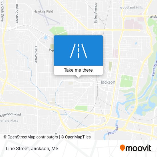 Mapa de Line Street