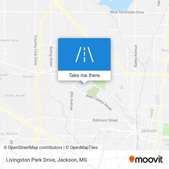 Mapa de Livingston Park Drive
