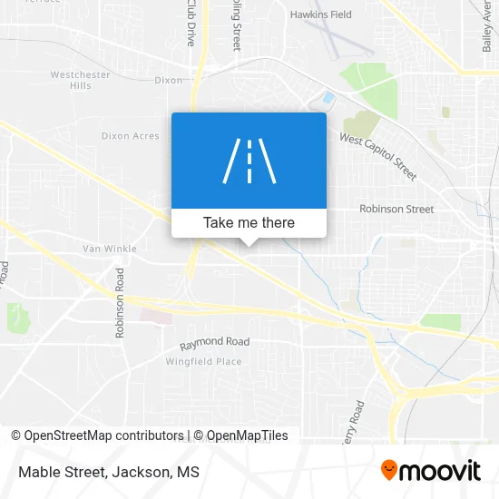 Mable Street map