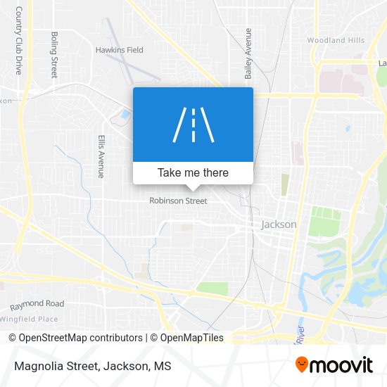 Magnolia Street map