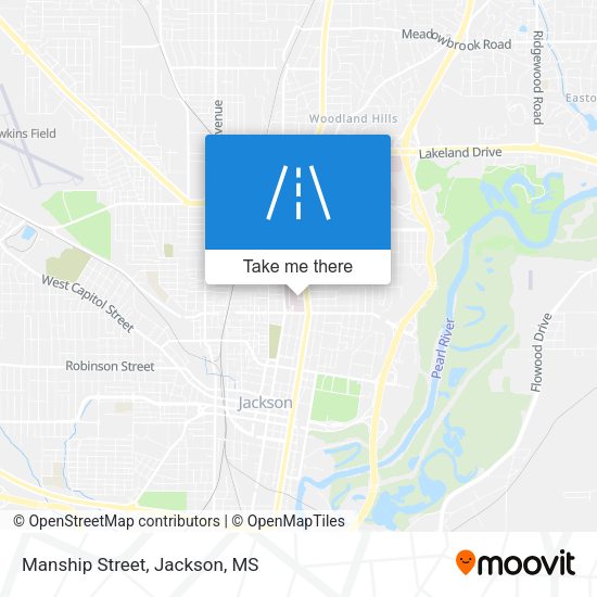 Manship Street map