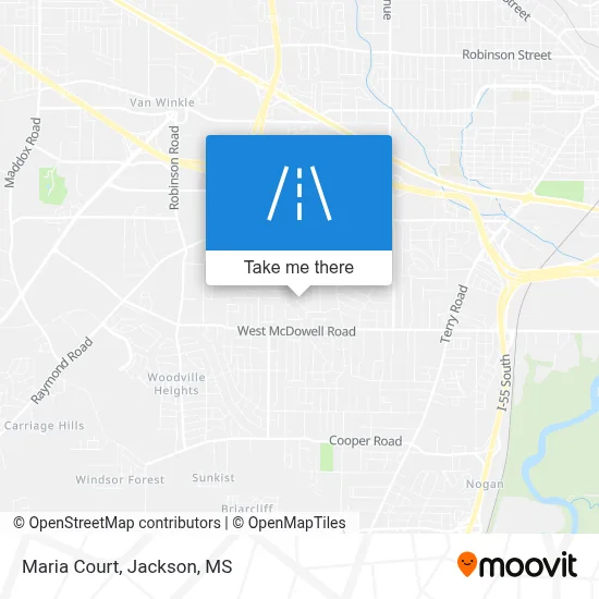 Maria Court map