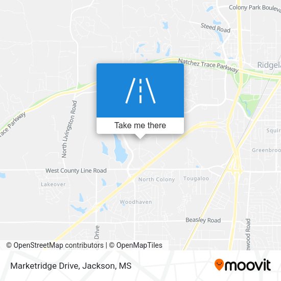 Mapa de Marketridge Drive