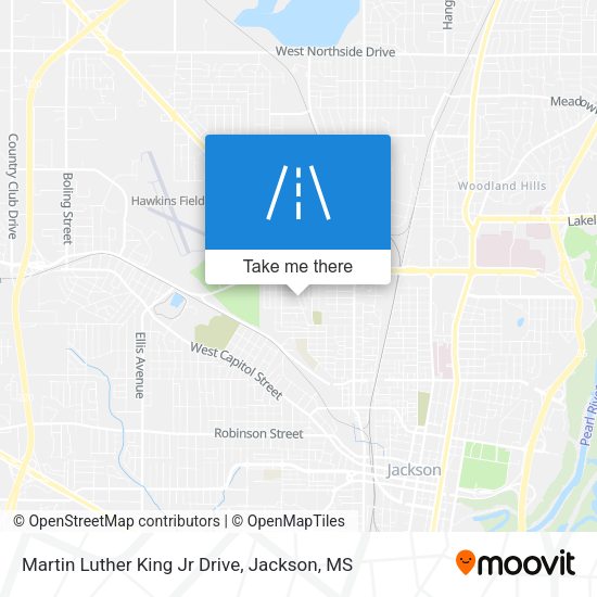 Mapa de Martin Luther King Jr Drive
