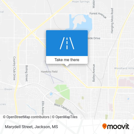 Mapa de Marydell Street