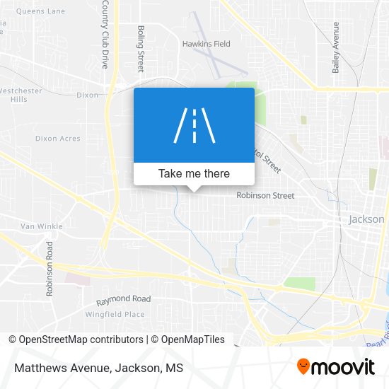 Mapa de Matthews Avenue