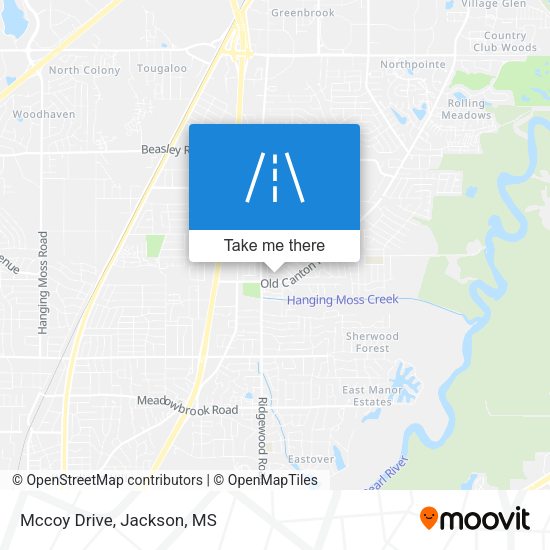 Mccoy Drive map