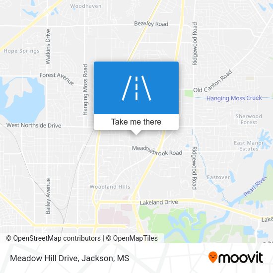 Mapa de Meadow Hill Drive
