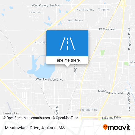 Mapa de Meadowlane Drive