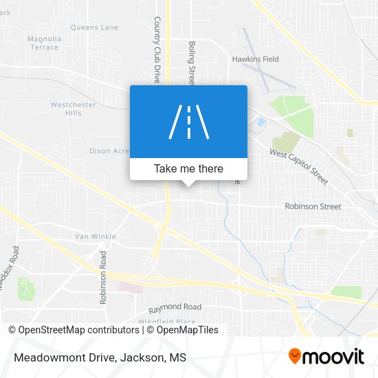 Mapa de Meadowmont Drive