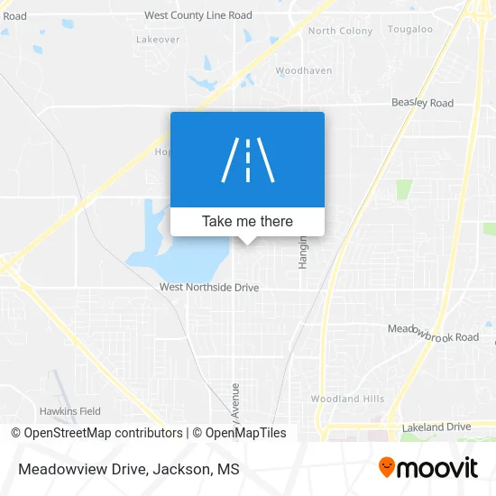 Meadowview Drive map
