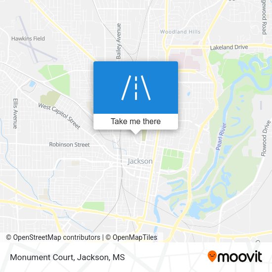 Mapa de Monument Court