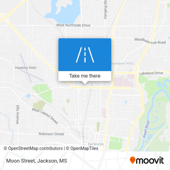Mapa de Moon Street