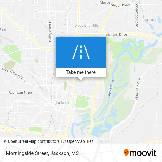 Morningside Street map