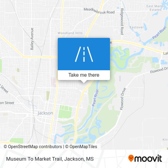 Museum To Market Trail map