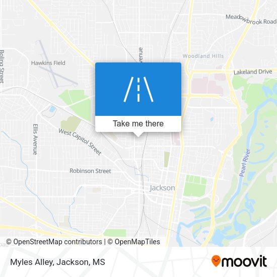 Mapa de Myles Alley