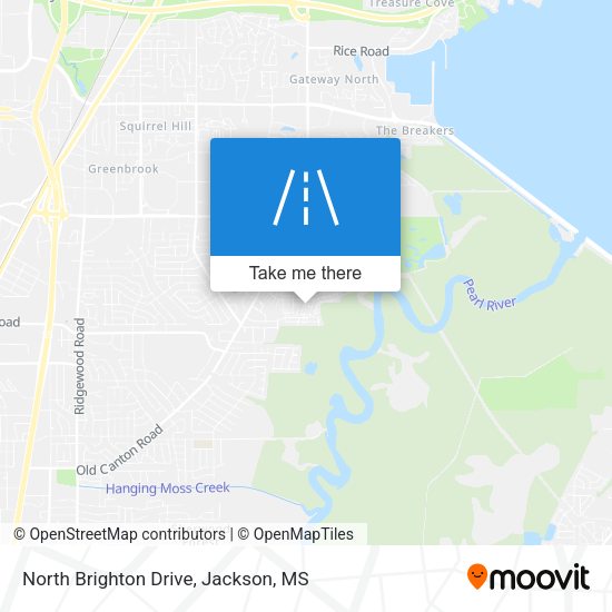 North Brighton Drive map
