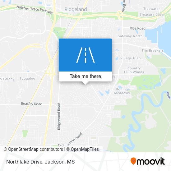 Mapa de Northlake Drive