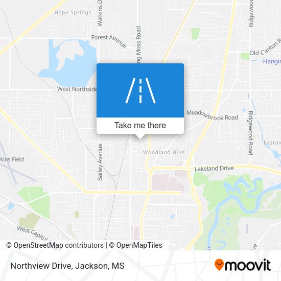 Northview Drive map