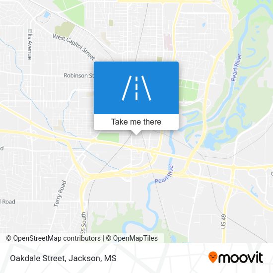 Mapa de Oakdale Street