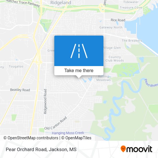 Mapa de Pear Orchard Road