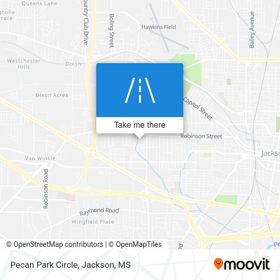 Pecan Park Circle map