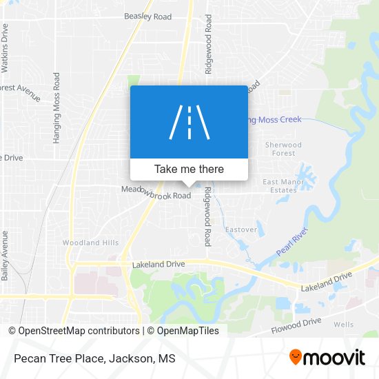 Mapa de Pecan Tree Place