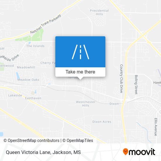 Mapa de Queen Victoria Lane