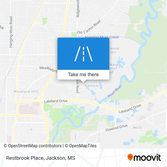 Mapa de Restbrook Place