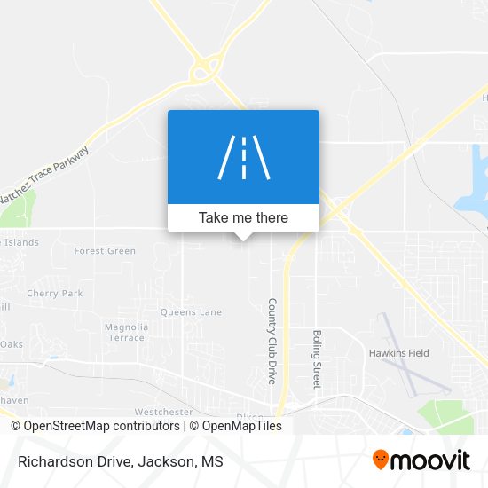 Mapa de Richardson Drive