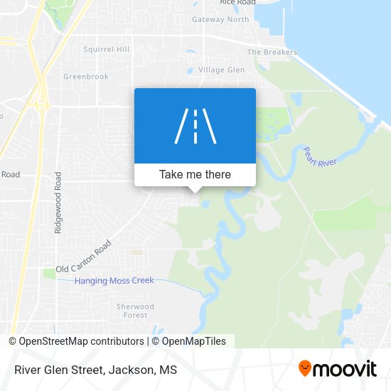 Mapa de River Glen Street