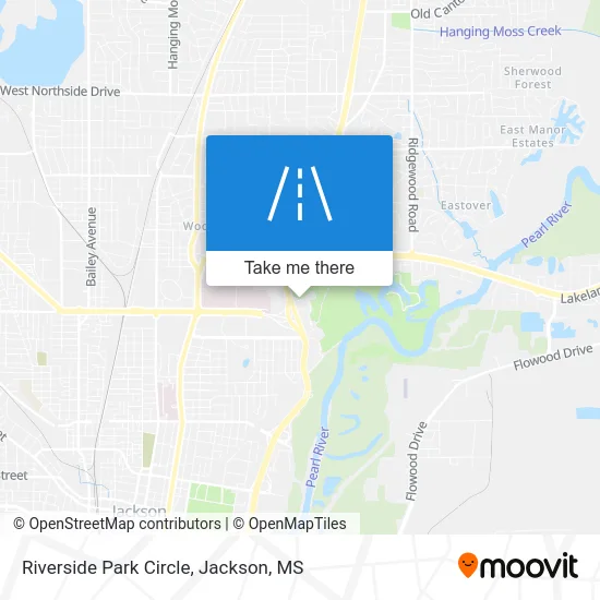 Riverside Park Circle map