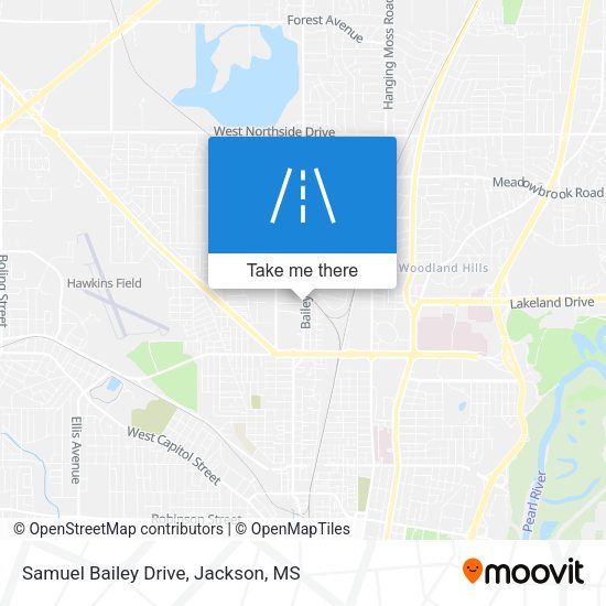 Samuel Bailey Drive map