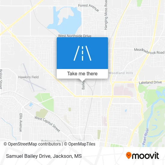 Samuel Bailey Drive map