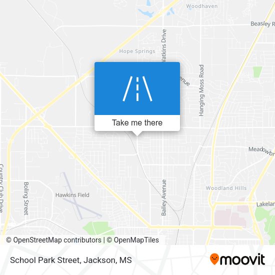 Mapa de School Park Street