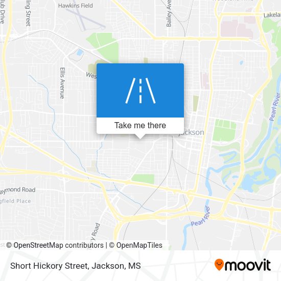 Mapa de Short Hickory Street