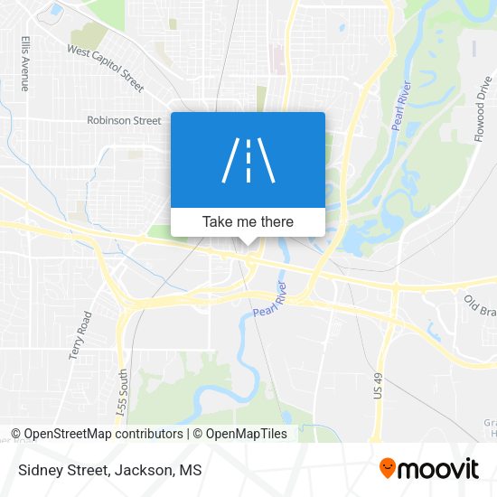 Mapa de Sidney Street