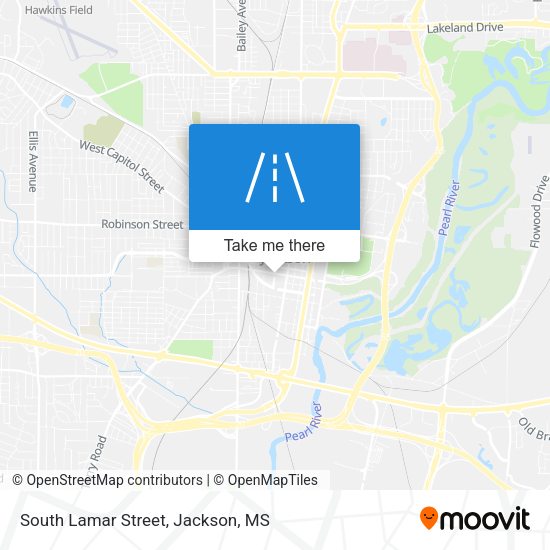 Mapa de South Lamar Street