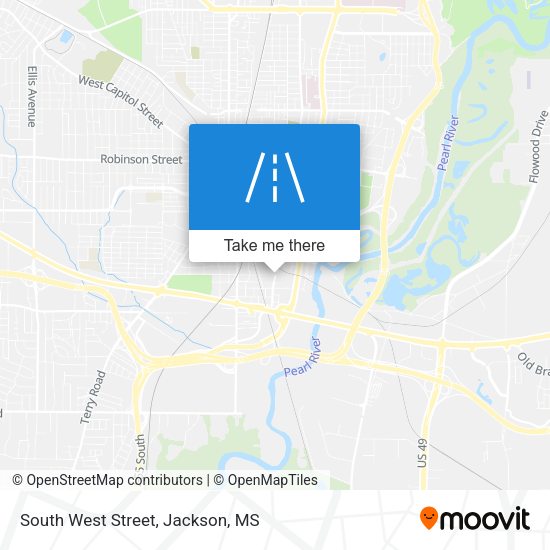 Mapa de South West Street